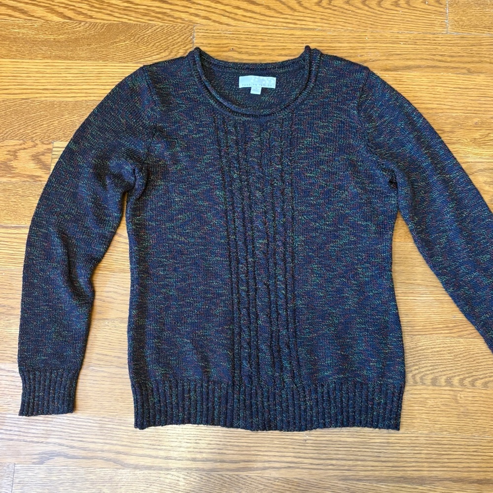 Carolyn Taylor Multicolor Crew Neck Sweater